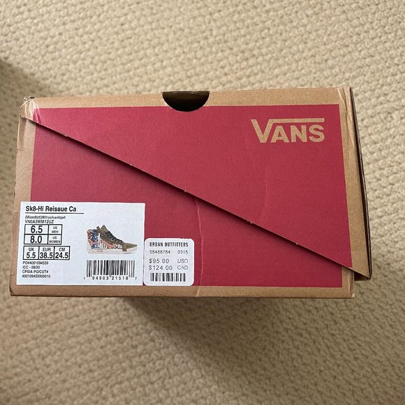 Vans Sk8-Hi Reissue Cap Sherpa - Picture 5 of 5